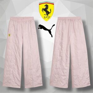Puma x Scuderia Ferrari HP Premium Woven Pants - 632794-06 - Soft Pink - X-Small